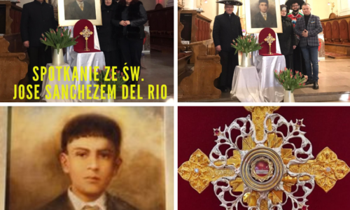 Relikwie św. Jose Sancheza del Rio są już w radomszczańskiej kolegiacie.