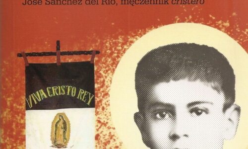 „Chłopiec świadkiem Chrystusa Króla”, książka ukazująca historię św. Jose Sancheza del Rio do nabycia w Akcji Katolickiej.