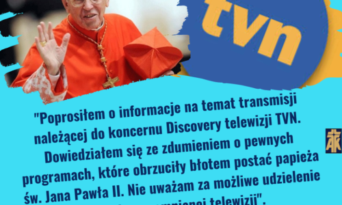 Kardynał Giovanni Battista Re odmówił udzielania wywiadu telewizji TVN