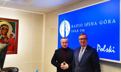 Audycja radiowa „Senior w eterze” z udziałem ministra Stanisława Szweda